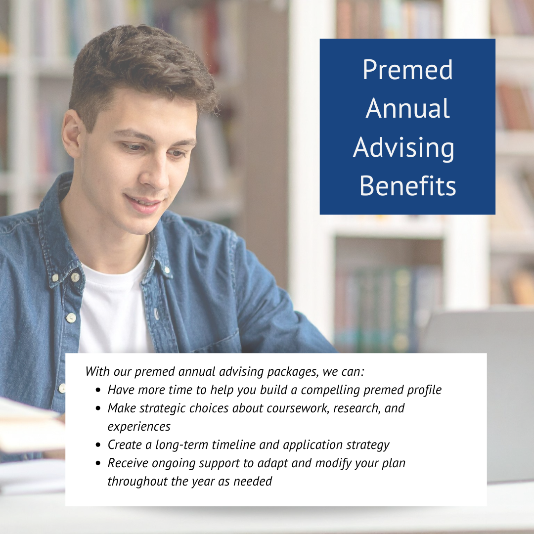 Premed Annual Advising Packages