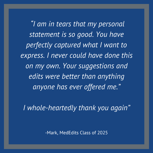 Medical School Editing Services